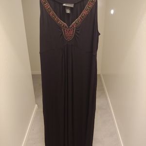 Long Brown Dress